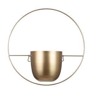 Mica Decorations Dexter Hangende Bloempot - L34 x B14 x H34 cm - Goud