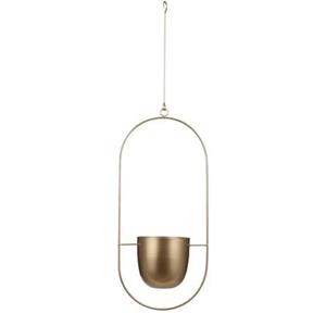 Mica Decorations Dexter Bloempot Hangend H83 cm Goud