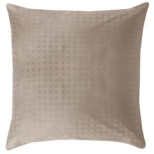 ERWIN M. kussensloop Cube Ritssluiting; 80x80 cm (LxB); taupe