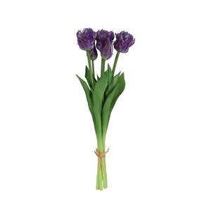 Countrylifestyle Kunst Boeket Tulipa dk. paars