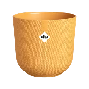 Elho Jazz Bloempot - Ø 26 cm - Amber Yellow