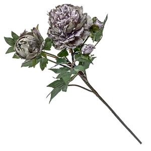Countrylifestyle Kunstbloem Pioen paars 63cm