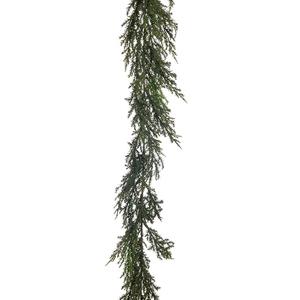Louis Maes kunstplant takken slinger Cipres - groen - 180 cm - veel takjes -