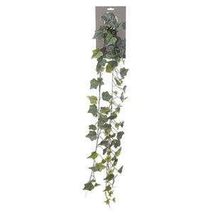 Louis Maes kunstplant blaadjes slinger Klimop/hedera - groen - 180 cm -