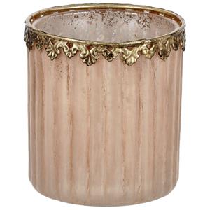 Theelichthouder Ajala; 7x8 cm (ØxH); rosa; 6 stuk / verpakking