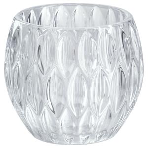 Theelichthouder Bielke; 10x8.5 cm (ØxH); transparant; 6 stuk / verpakking