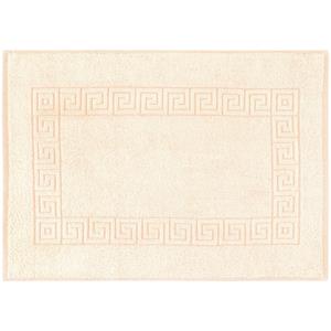 PULSIVA Badmat Athen met boord; 50x70 cm (BxL); abrikoos