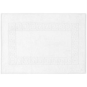 PULSIVA Badmat Athen met boord; 50x70 cm (BxL); wit