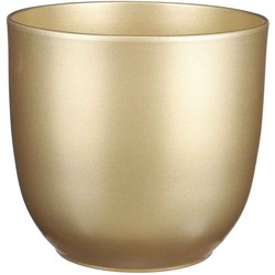 Mica Decorations Tusca Bloempot - H23 x Ø25 cm - Keramiek - Wit