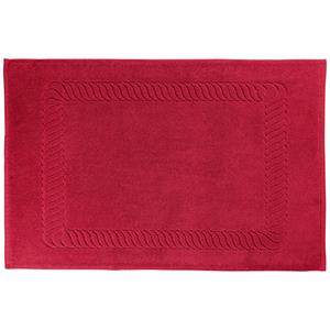 ERWIN M. Badmat Bermuda; 50x70 cm (BxL); burgundy