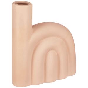 Vaas Sami groot; 16.2x5.3x18 cm (LxBxH); beige; organisch