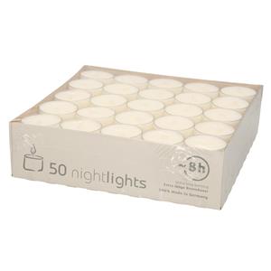 Enlightening Candles Theelichtjes - 150x - creme wit - waxinelichtjes - 8 branduren - kaarsjes -