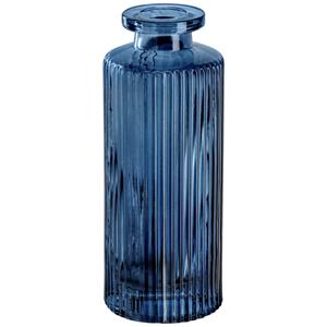 Vaas Anira; 5.5x13 cm (ØxH); blauw; 2 stuk / verpakking