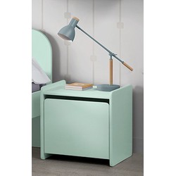 Lucevi  Kiddy Kindernachtkastje- Hout - Groen - 40x36x41cm