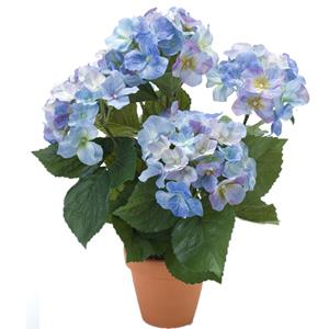 Emerald Kunstplant Hortensia - blauw - cm- Kunstplant met bloemen -