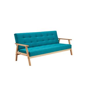 Huisenthuis.nl Slaapbank Heidi Petrol Blauw