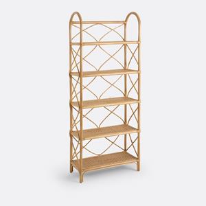 LA REDOUTE INTERIEURS Wandrek in rotan, 5 legplanken, Malu