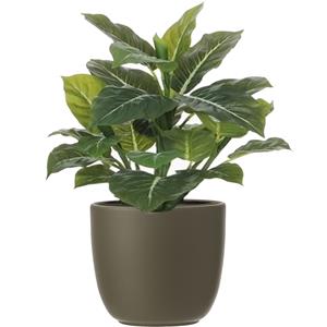 Mica Decorations Groene Philodendron kunstplant 49 cm in bloempot groen Dia 14.5 cm -