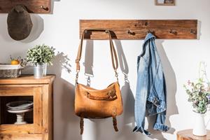 Invicta Interior Massieve wandkapstok HEMINGWAY XL 90cm natuurlijk gerecycled massief hout - 39550