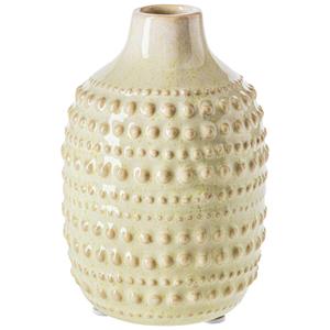Vaas Bogdana; 8.7x13 cm (ØxH); beige; 2 stuk / verpakking