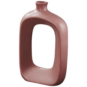 Vega Vaas Esila middelgroot; 14.6x5.2x23.4 cm (LxBxH); marsala; rechthoekig