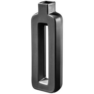 Vega Vaas Soraya; 10x5x29.3 cm (LxBxH); zwart; rechthoekig