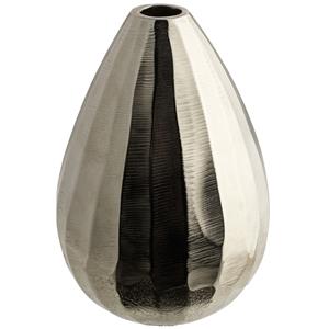 Vaas Lanessa; 11x16.5 cm (ØxH); zilver; 2 stuk / verpakking