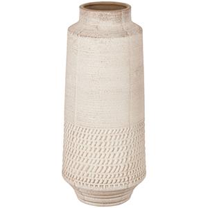 Vega Vaas Ahmadi; 14x33 cm (ØxH); beige