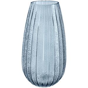 Vega Glazen vaas Ana; 16x30 cm (ØxH); blauw