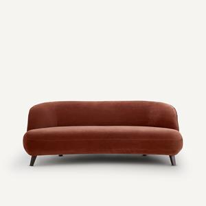 AM.PM Bank in fluweel, Rosebury design E. Gallina