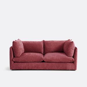 LA REDOUTE INTERIEURS Bank, 3-zit in dik getextureerd fluweel, Malo