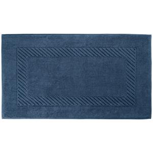 ERWIN M. Badmat Valencia Uni; 50x90 cm (BxL); donkerblauw