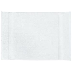 ERWIN M. Badmat Classico met rand; 50x70 cm (BxL); wit; 10 stuk / verpakking