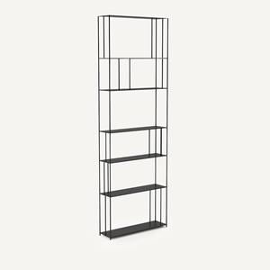 AM.PM Boekenrek in staal H240 cm, Parallel XL slim