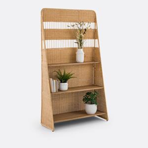 LA REDOUTE INTERIEURS Scheidingswand, rieten en teakhout, Tressa