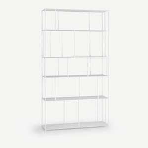 AM.PM Boekenrek in staal Parallel, grote breedte