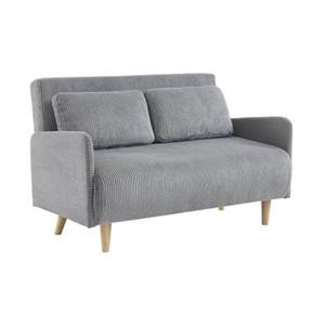 Sweeek  2-zits slaapbank met houten poten