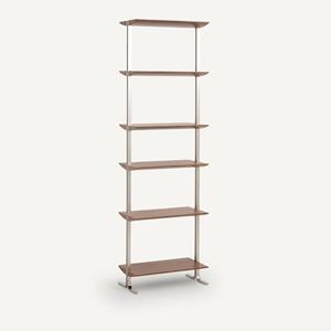 AM.PM Boekenrek in notenhout L55 cm, Livel