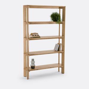 LA REDOUTE INTERIEURS Wandrek 5 legplanken, massief eik, Elmo