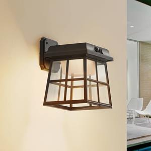 LINDBY LED wandlamp Latarka, hoogte 24 cm, sensor