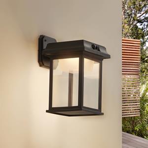 LINDBY LED wandlamp Latarka, hoogte 27,5 cm, sensor