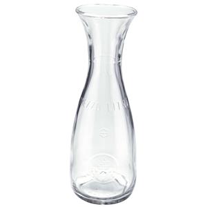 Bormioli Rocco Glazen karaf Misura met vulstreepje; 1200ml, 10.9x26 cm (ØxH); transparant; rond; 1 l vulstreepje, 6 stuk / verpakking