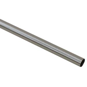 Praxis Gordijnroede Geborsteld Nikkel 120cmx16mm