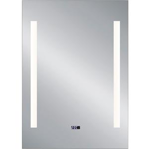 BES LED LED Badkamerspiegel - Trion Anelka - Rechthoek - IP20 - Touch Schakelaar - 15W - Aanpasbare Kleur - Spiegelglas