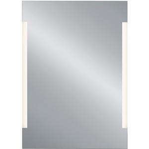 BES LED LED Badkamerspiegel - Trion Isil - Rechthoek - IP20 - Touch Schakelaar - 15W - Aanpasbare Kleur - Spiegelglas