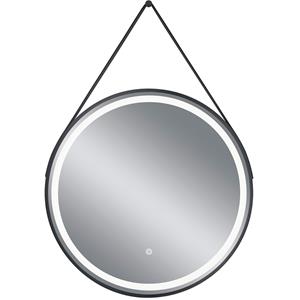 BES LED LED Badkamerspiegel - Trion Chien - Ø60cm - Rond - Touch Schakelaar - 15W - Aanpasbare Kleur