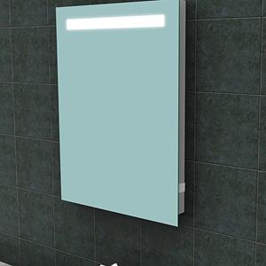 Wiesbaden Tigris Badkamerspiegel met LED - Stopcontact - Rechthoek - 60x80cm