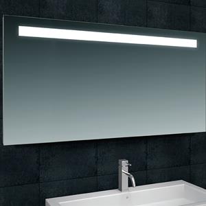Wiesbaden Tigris Badkamerspiegel met t LED - Rechthoek - 140x80cm