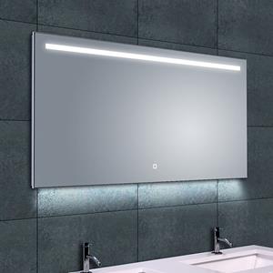Wiesbaden Ambi One Badkamerspiegel met LED - Dimbaar - Spiegelverwarming - Rechthoek - 120x60cm