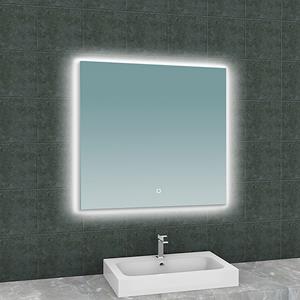 Wiesbaden Soul Badkamerspiegel met LED - Dimbaar - Spiegelverwarming - Rechthoek - 80x80cm